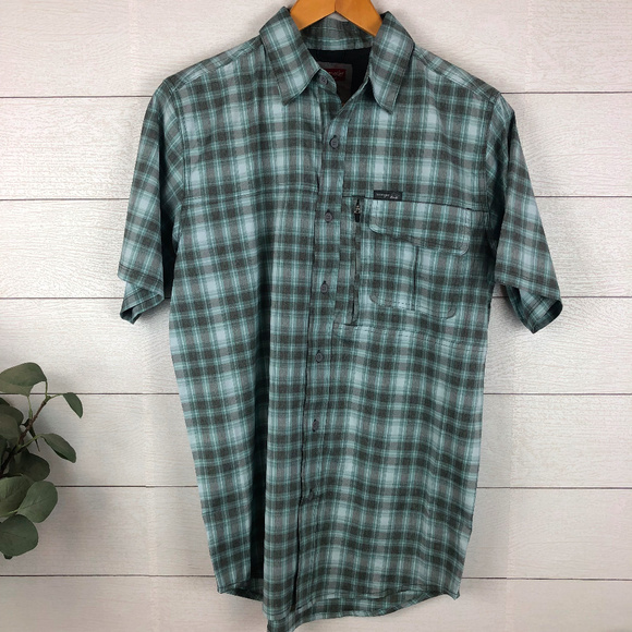 wrangler outdoor series short sleeve shirts